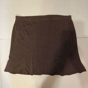 Fashion Bug Dark Brown Skirt Size 22/24W